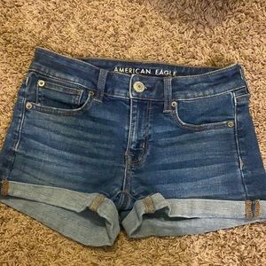 american eagle jean shorts